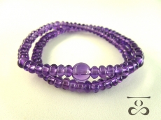 【一品(ひとしな)】108ブレス「紫水晶」